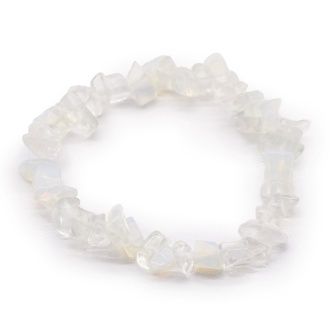 Opalite - Elasticated Chip Bracelet