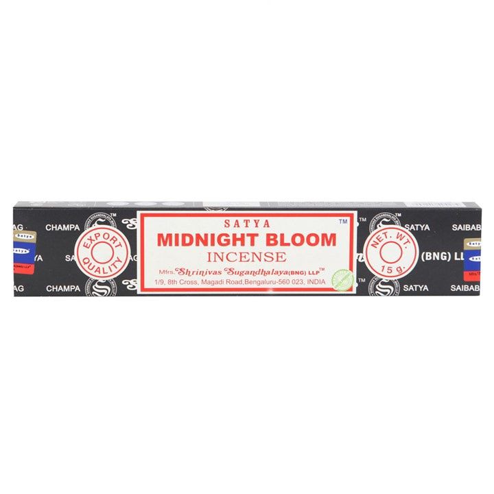 MIDNIGHT BLOOM  Incense Sticks By Satya