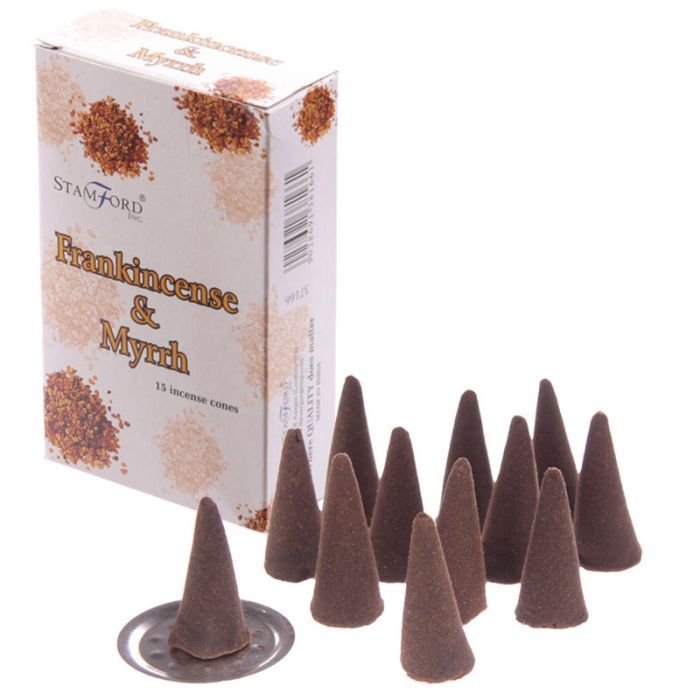 Stamford Incense Cones Frankincense &amp; Myrrh