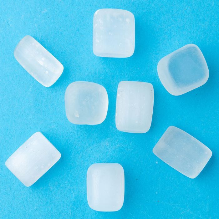 Selenite Medium Tumblestone