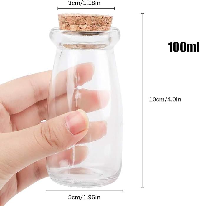 100ml Glass Bottles (empty)