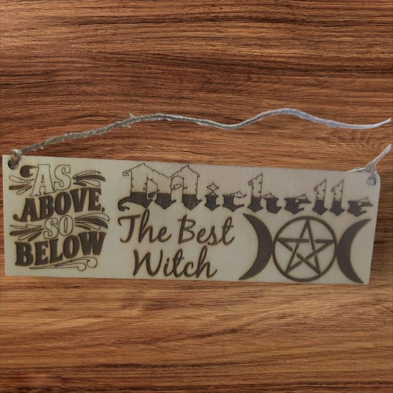 TLMCS - The Best Witch - Personalised