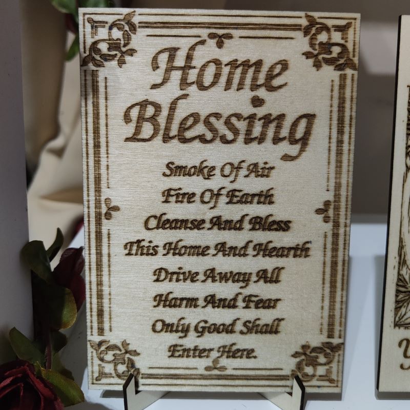 TLMCS - Home Blessing - Standing Sign