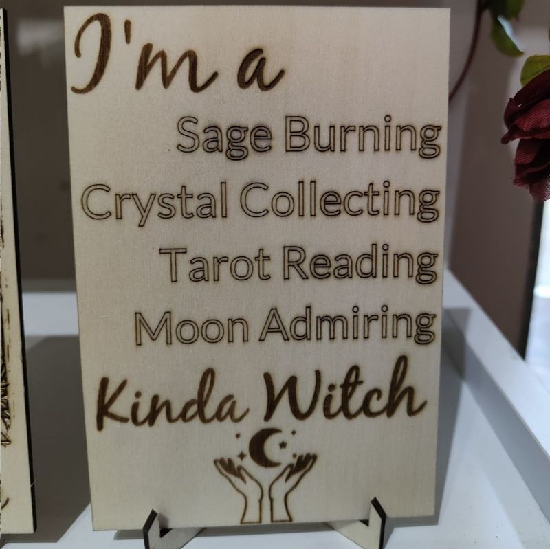 TLMCS - Kinda Witch - Standing Sign