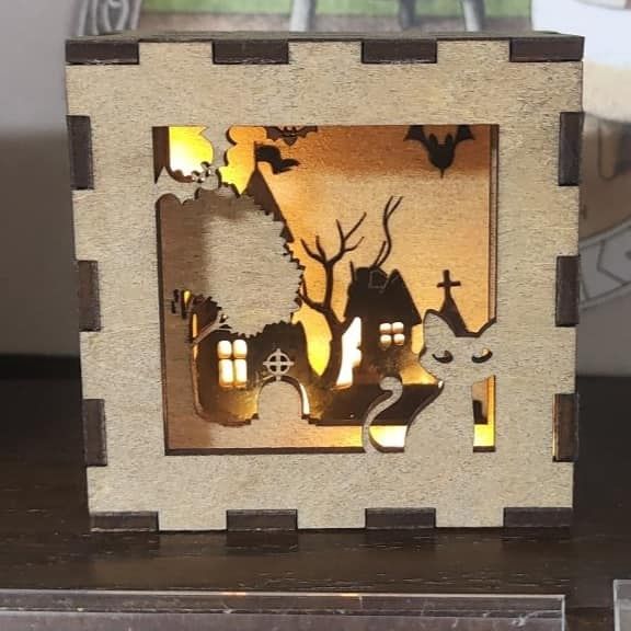 Spooky Shadow Box