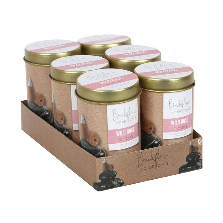 Elements Wild Rose Jumbo Backflow Cones