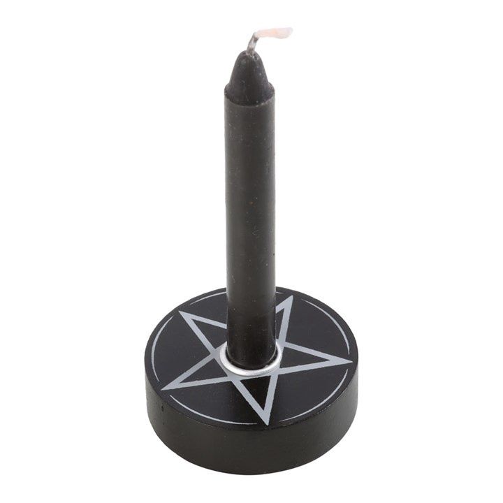 Pentagram Spell Candle Holder