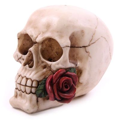 Skull with Roses (large)