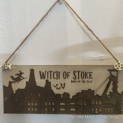 TLMCS - Witch of Stoke Hanging Sign
