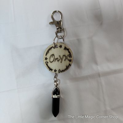 TLMCS Onyx Crystal keyring/Charm