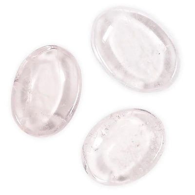 Clear Quartz Worry Stone