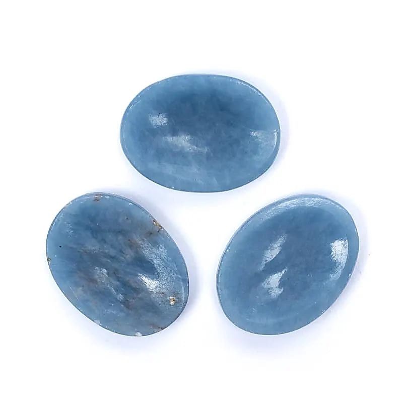 Angelite Worry Stone