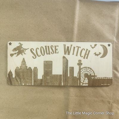 2 x custom Signs Stokie/Scouse Witch