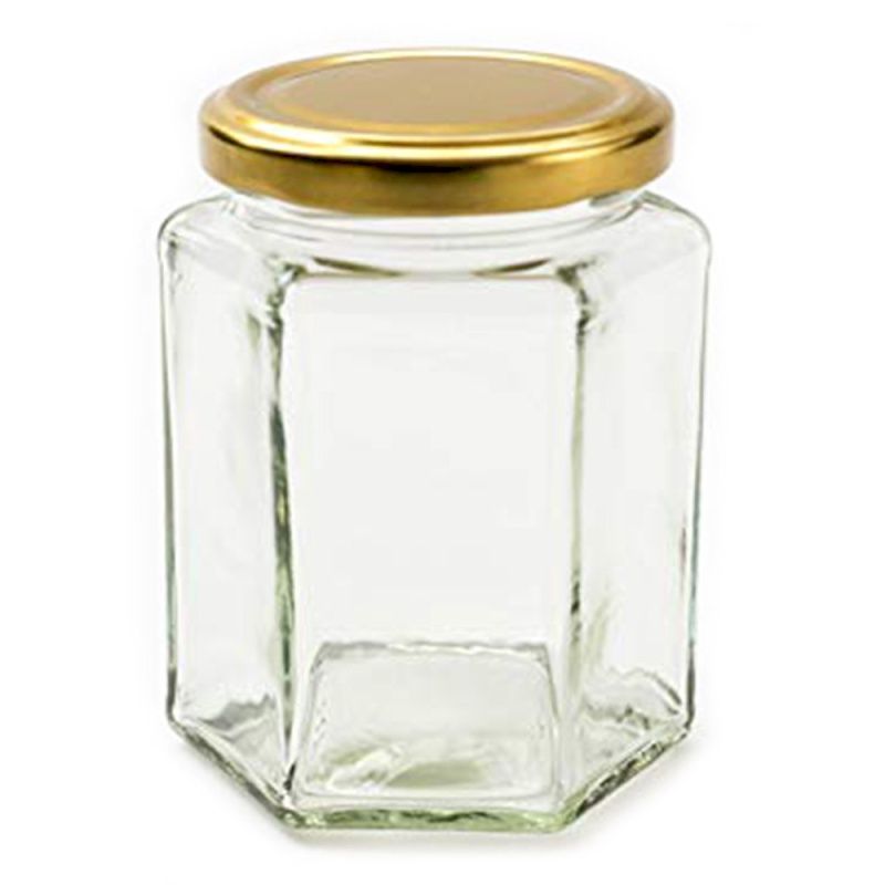 Glass Jar - Six Sides &amp; Lid