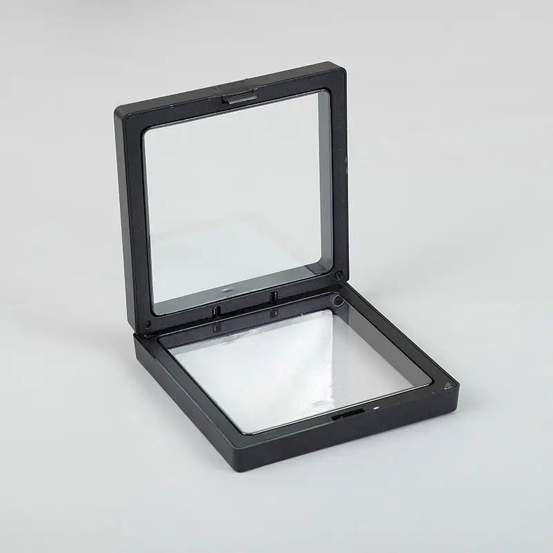 3D Floating Frame Display 11x11cm - Black