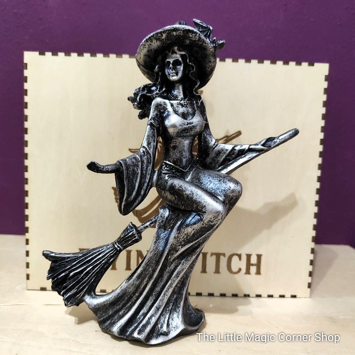 The Flying Witch Statue