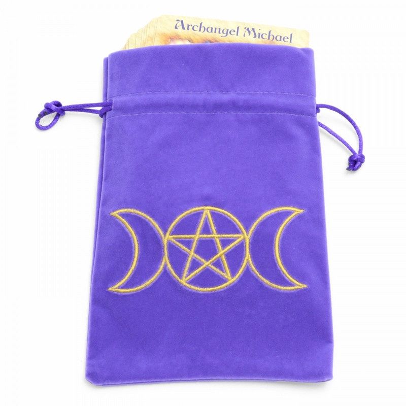 Moon Goddess Tarot/Oracle Bag - Purple