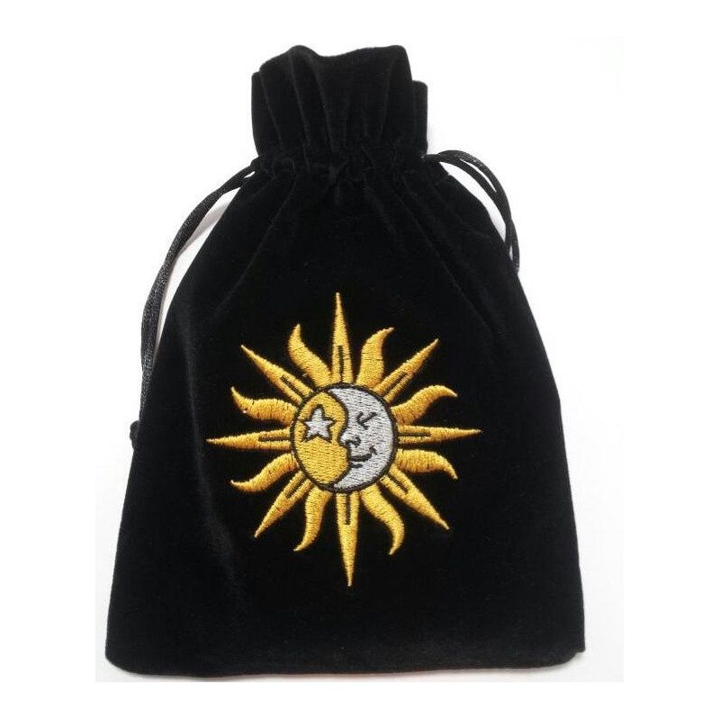 Sun &amp; Moon Tarot/Oracle Bag - Black