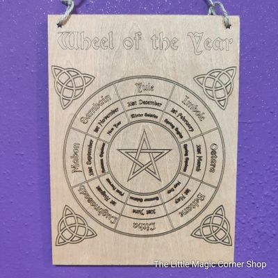 TLMCS Wheel of the Year Hanging Sign