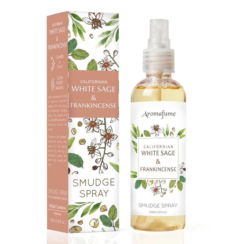 White Sage &amp; Frankincense Smudge Spray (100ml)