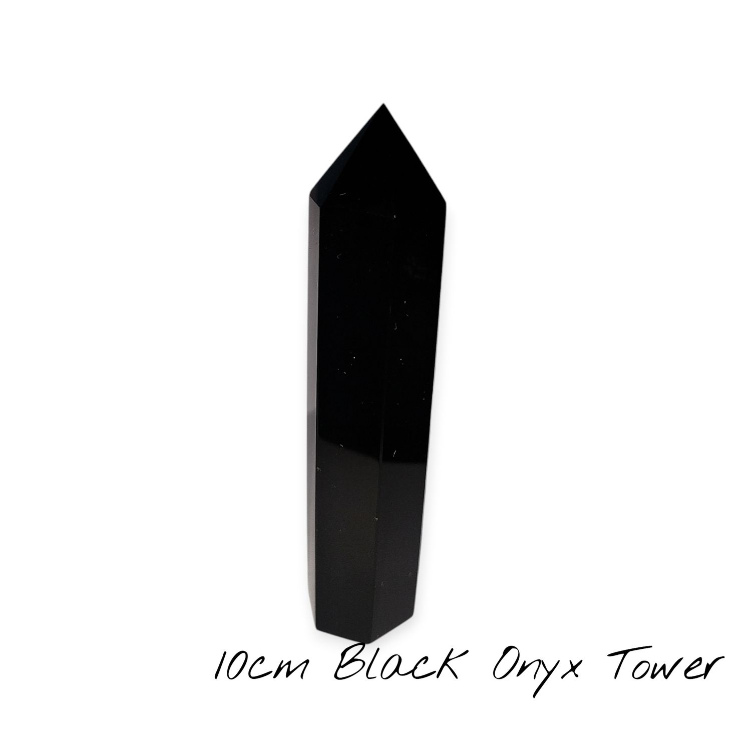 10 cm Black Onyx Tower