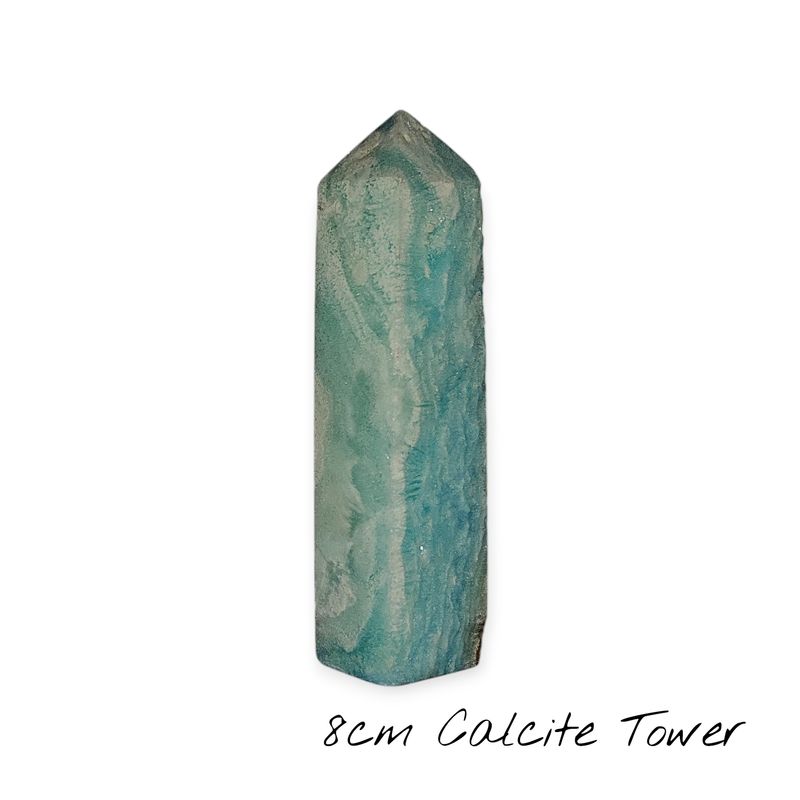 8cm Calcite Tower