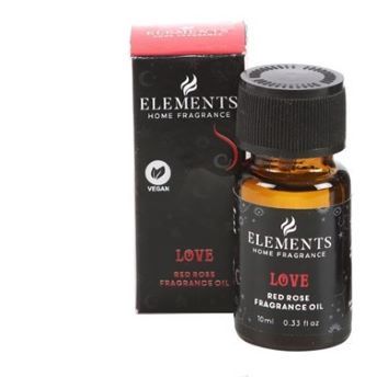 Elements Home Fragrance Oils, Scent: Love, Red Rose