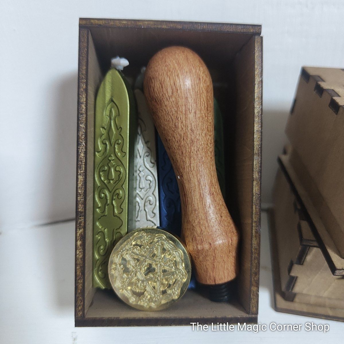 Witchcraft Wax Sealing Kit, Design: Pentacle