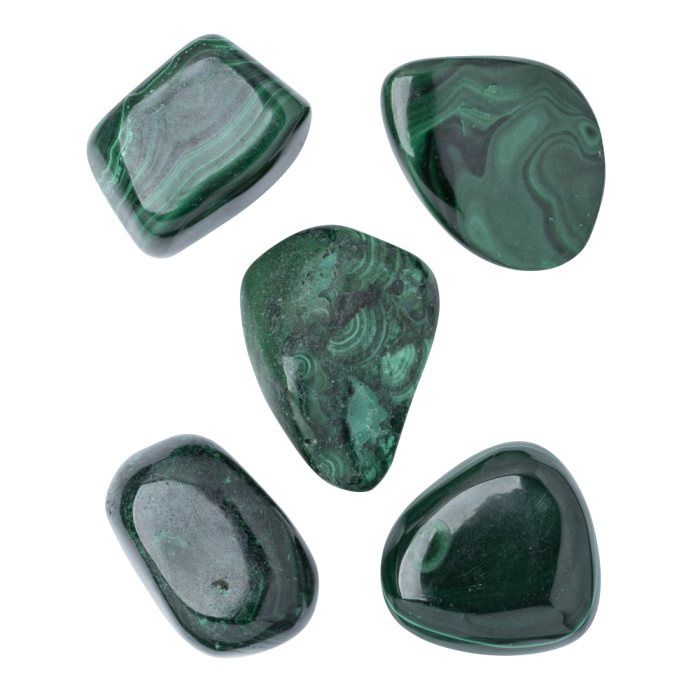 Malachite Large Tumble (35mm)