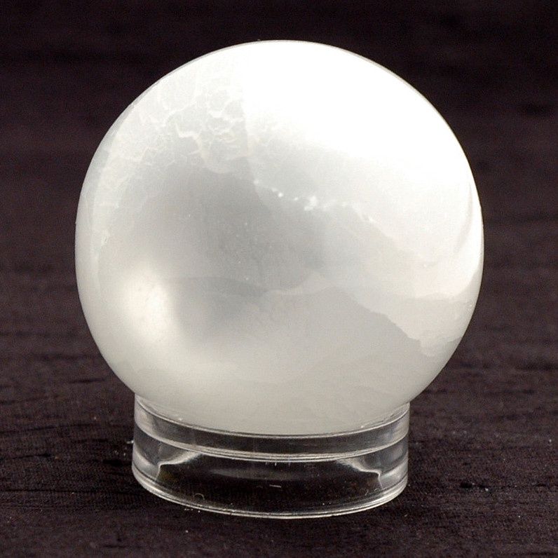 Hand Polished Selenite Sphere