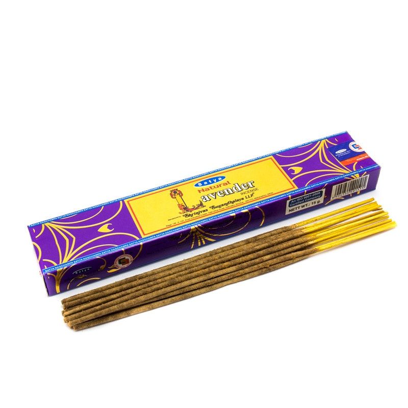 Natural Lavender Incense Sticks By Satya