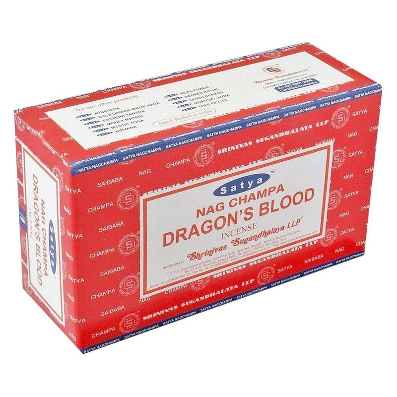 Dragon's Blood Nag Champa Incense By Satya
