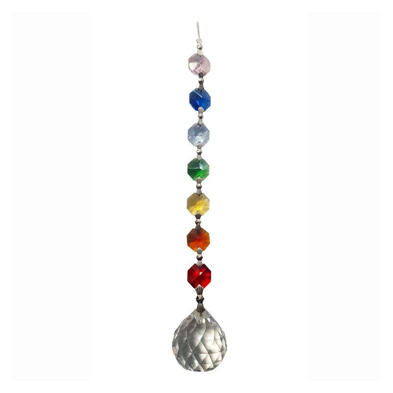 Chakra Crystal Sphere with Gift Box (20cm)