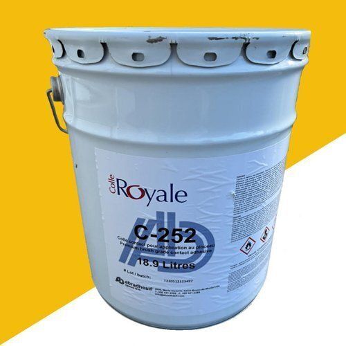 Colle contact pour membranes de vinyle (PVC)