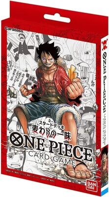 ONE PIECE CARD GAME - STARTER DECK ST-01 STRAW HAT CREW ROSSO - ENG