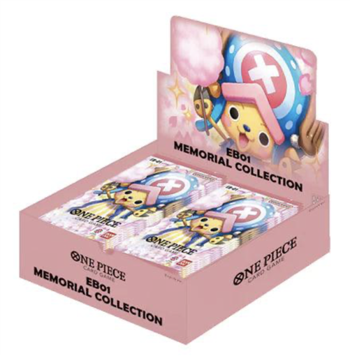 ONE PIECE CARD GAME - EB-01 - EXTRA BOOSTER MEMORIAL COLLECTION - DISPLAY 24 BUSTE - ENG