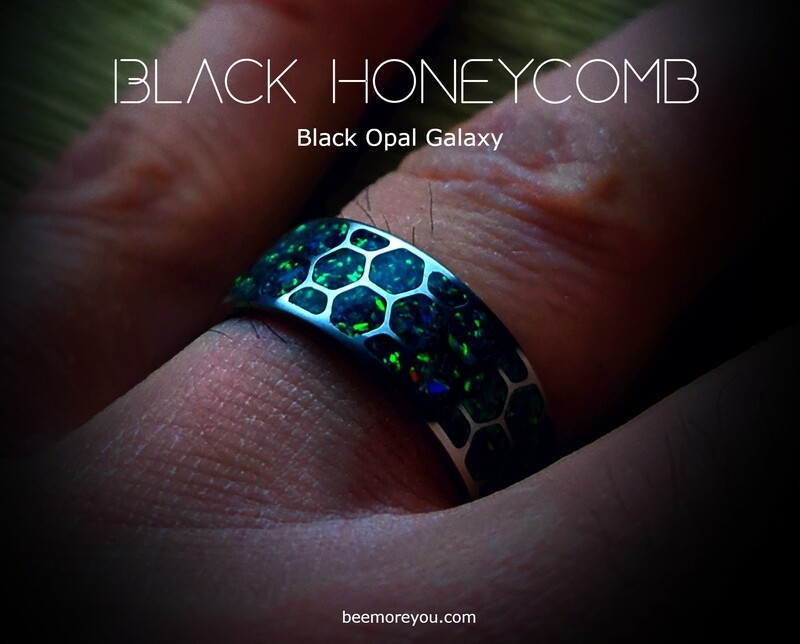 Black Opal Honeycomb Galaxy