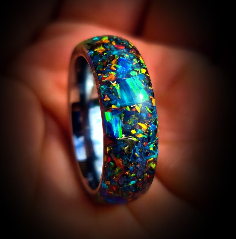 Ultimate Crystal Galaxy Ring