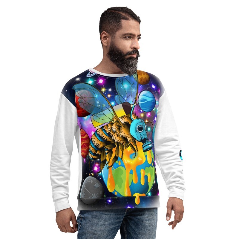 Exclusive SpaceBee Artwork Eco Sweatshirt