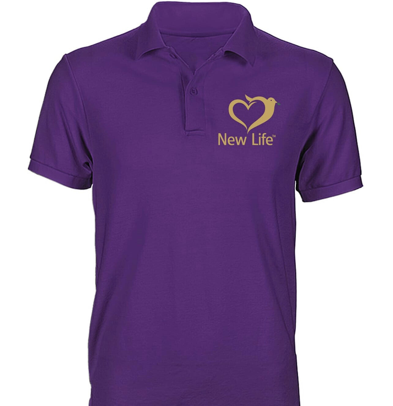 NEW LIFE EMBROIDERED POLO SHIRT - Elder/Minister ONLY