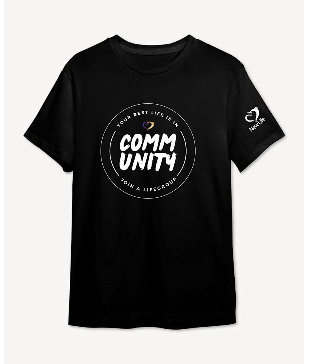 New Life Community Group Short Sleeve Tee