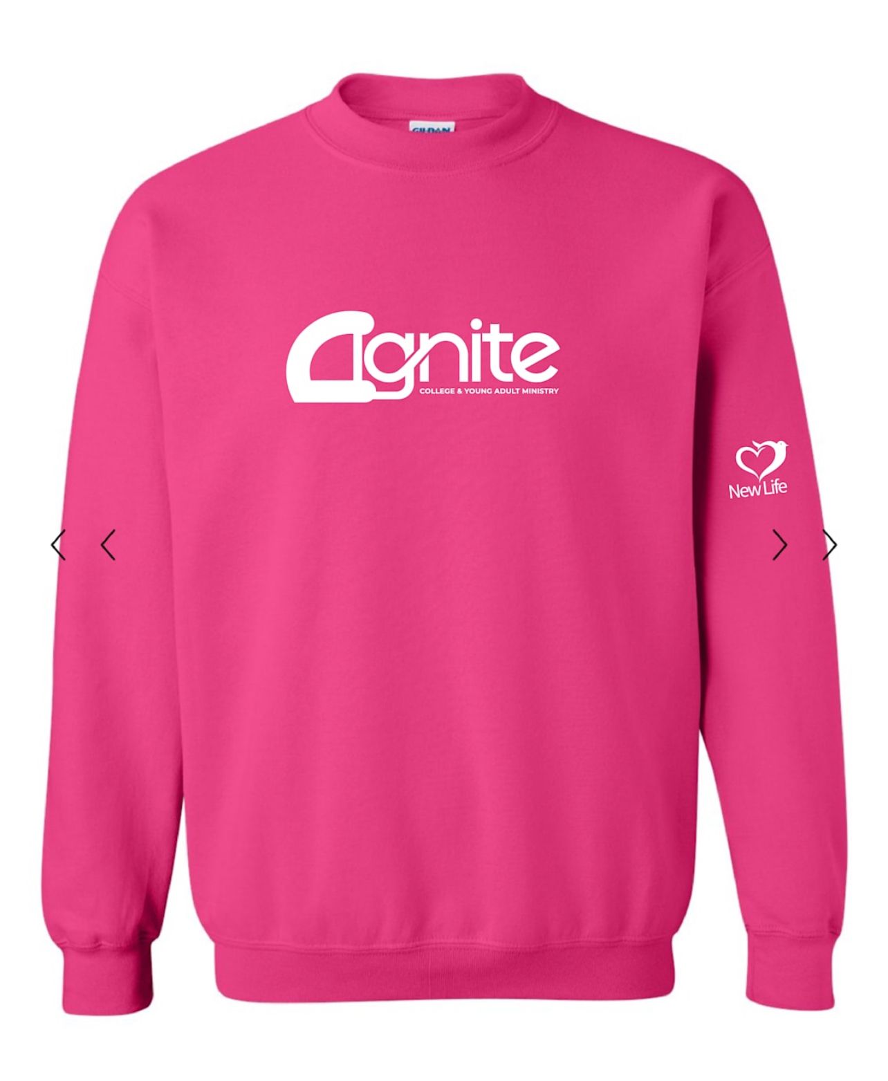 IGNITE College and Young Adult Ministry Crew Neck Sweatshirt