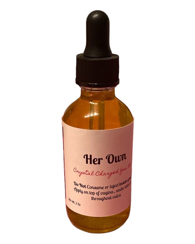 Crystal Charged Yoni Oil