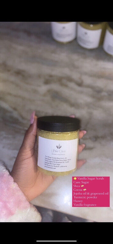 Honey ?Vanilla Sugar Scrub