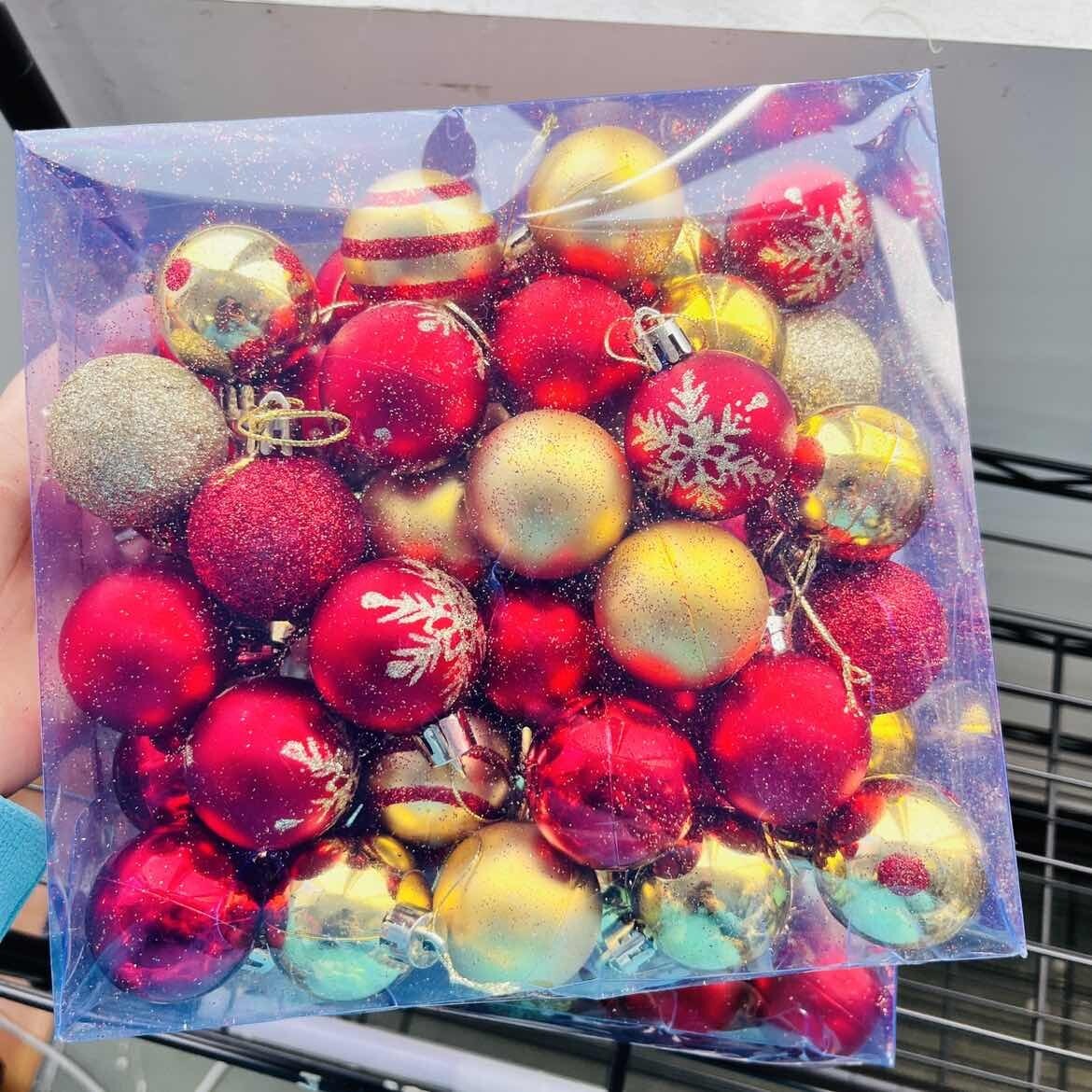36 Christmas Ball Set 4cm Christmas Tree Décor Light Ball Matte Ball