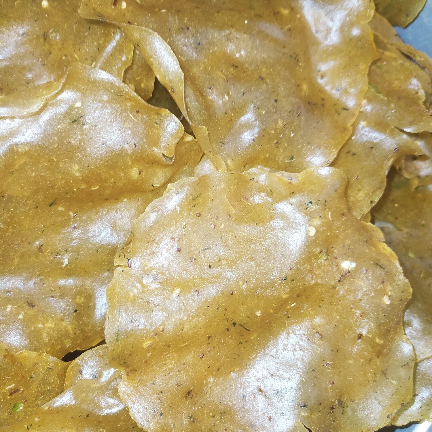 Spicy Rice Papad
