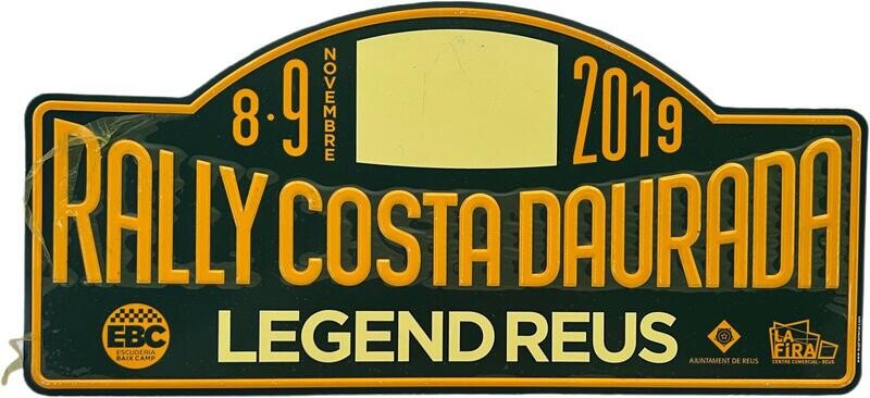 Placa oficial RCDLR 2019