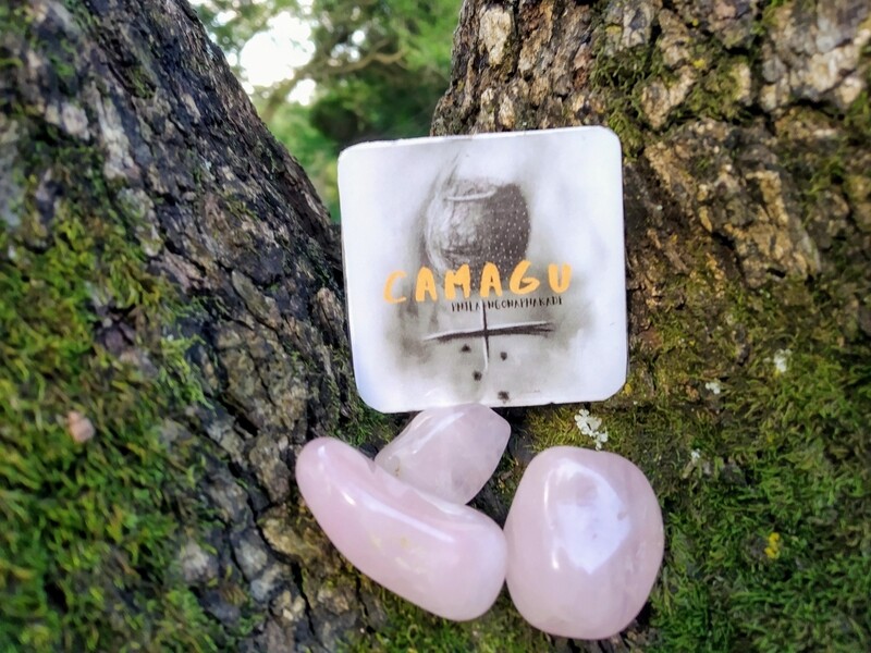 Rose quartz single- tumbled (for love, peace and calm)