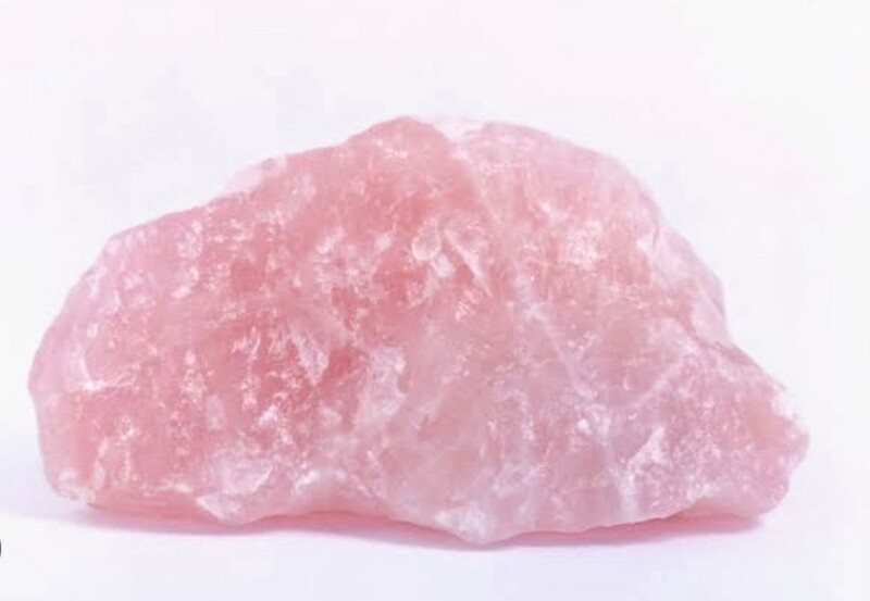 Rose quartz single- Raw (for love, peace and calm)