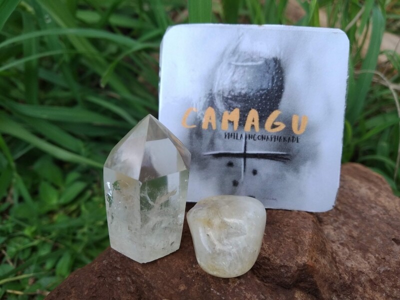 Citrine single (tumbled/raw/pointed)